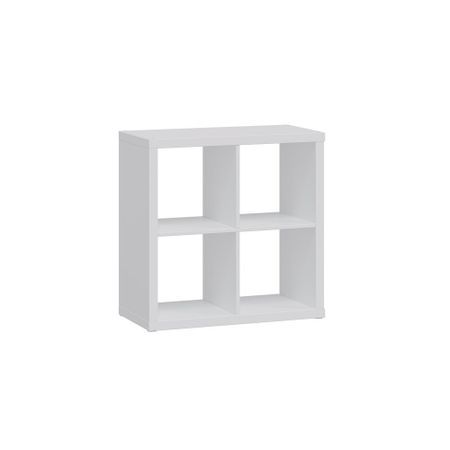 Стеллаж Шведский Стандарт Фора 765х765х380 мм 4 секции белый