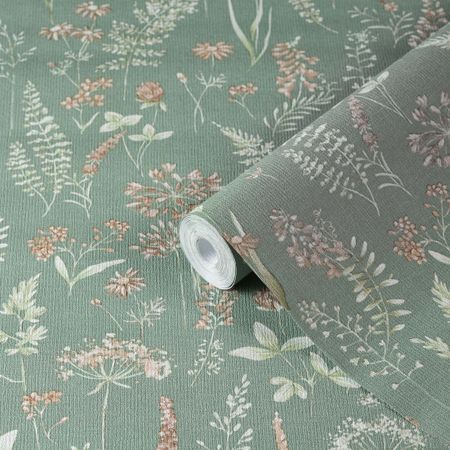 Обои бумажные Саратовские обои Гербарий Д953-04 (0,53х10,05 м) александр николаевич бубенников гербарий рани стихи