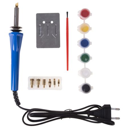 Выжигатель Rexant 30 Вт 230 В 7 насадок (12-0186) aneng жало паяльника медное 900мт