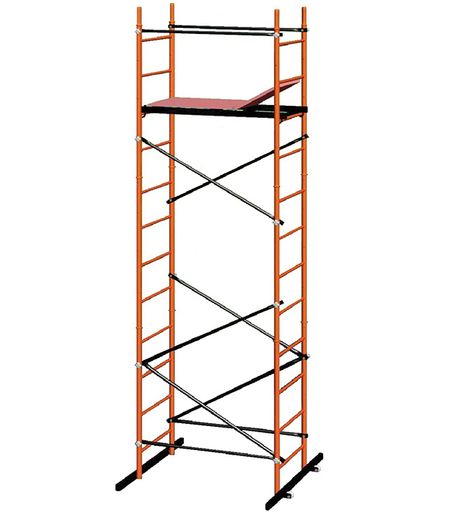 Вышка-тура каркас сталь рабочая высота 5 м конструктор manga скетчбук и рабочая тетрадь под одной обложкой