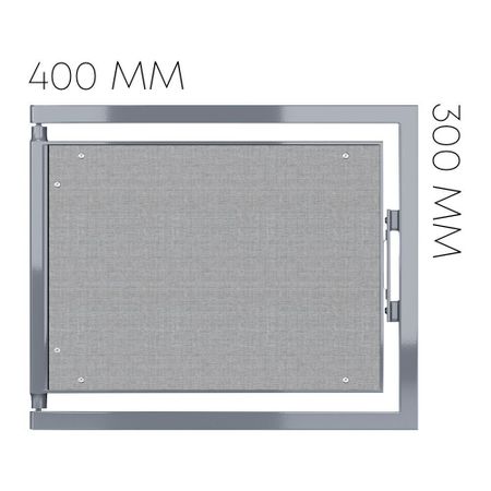 Люк ревизионный под плитку Shagma стальной 400х300 мм скрытый нажимной смарт замок для шкафа невидимый замок от приложения ttlock скрытый бесключевой замок для ящика электронный замок для шкафчика