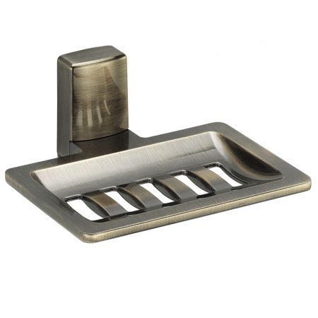 Мыльница для ванной WasserKraft Exter K-5200 с держателем металл бронза (K-5269) спецвыпуск книжной серии современники и классики вып 5
