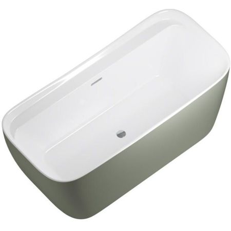 Ванна акриловая Allen Brau Infinity 170х78 см отдельностоящая с ножками (2.21002.20/CGM)