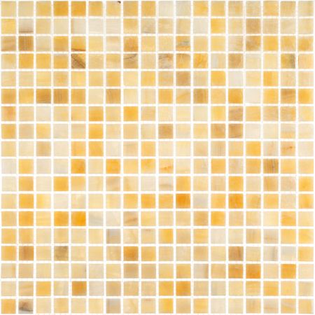 Мозаика Mir Mosaic Natural Adriatica желтая из натурального камня 305х305х7 мм глянцевая для творчества разно ная мозаика на подрамнике желтый мотылек 30 х 30 см