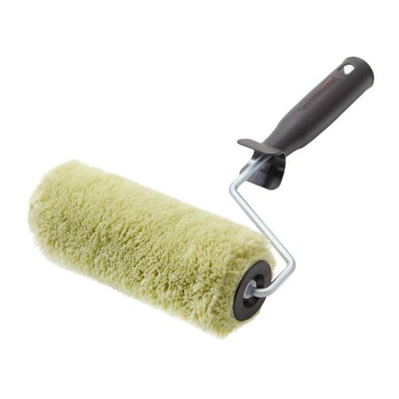 Валик полиакрил 180 мм d42 мм ворс 18 мм для водной основы с ручкой Hesler Leipzig