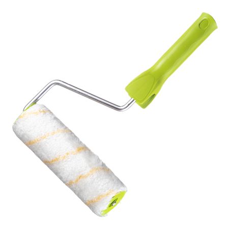 Валик полиакрил 180 мм d48 мм ворс 11 мм для водной основы с ручкой Wenzo Milano