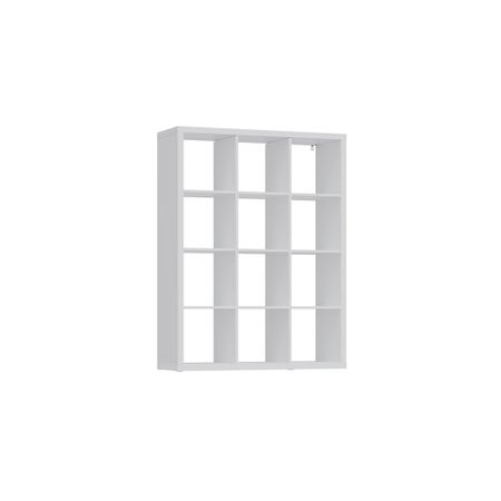 Стеллаж Шведский Стандарт Фора 1120х1446х380 мм 12 секций белый