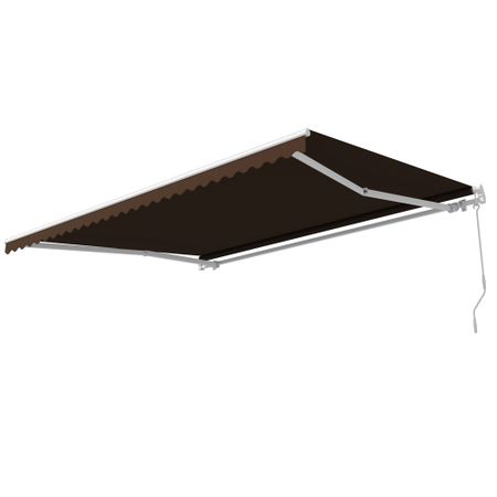 Выдвижной навес маркиза 4х3 м Sunset Boutique Pergamon коричневый нюта яковлева ау маркиз