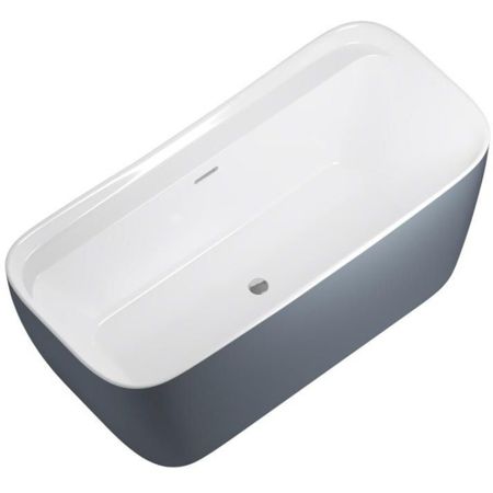 Ванна акриловая Allen Brau Infinity 170х80 см отдельностоящая с ножками (2.21001.21/BGM)