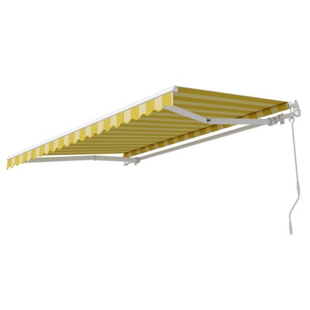 Выдвижной навес маркиза 3х2 м Sunset Boutique Borghese желтый/светло-желтый нюта яковлева ау маркиз