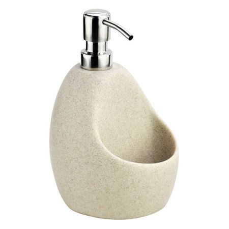 Дозатор для мыла WasserKraft настольный полирезин бежевый (K-8099)