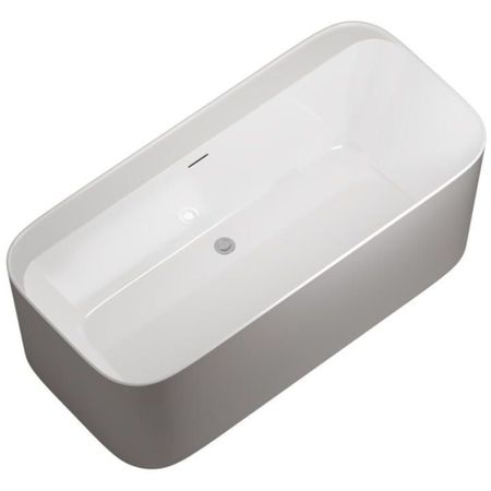 Ванна акриловая Allen Brau Infinity 170х80 см отдельностоящая с ножками (2.21001.20/PGM)