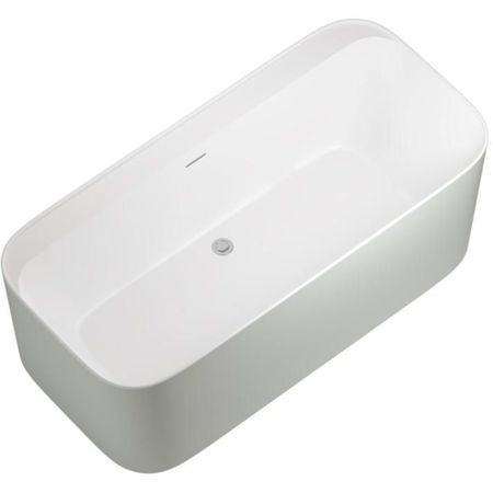 Ванна акриловая Allen Brau Infinity 170х80 см отдельностоящая с ножками (2.21001.21/PWM)