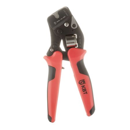 Пресс-клещи КВТ ПКВк-16т для обжима втулочных наконечников 0,25-16 кв.мм (74595) живой кристалл матрица золотого сечения