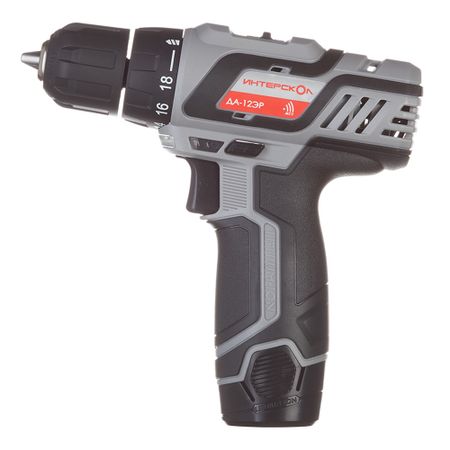 Дрель-шуруповерт аккумуляторная Интерскол ДА-12ЭР 12 В 2 Ач Li-Ion 2 АКБ и ЗУ (434.2.2.20) 5s 18v 21v электрическая дрель отвертка индикатор емкости аккумулятора светодиодный дисплей мощности для 5s1p 5s2p 18650 тестер литиевой батареи