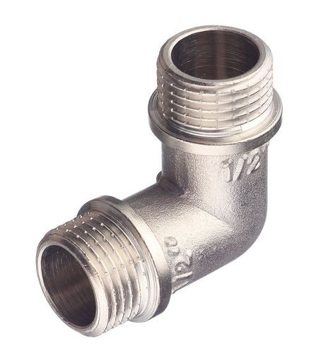 Угол Valtec 1/2 НР(ш) х 1/2 НР(ш) латунный (VTr.093.N.0004)