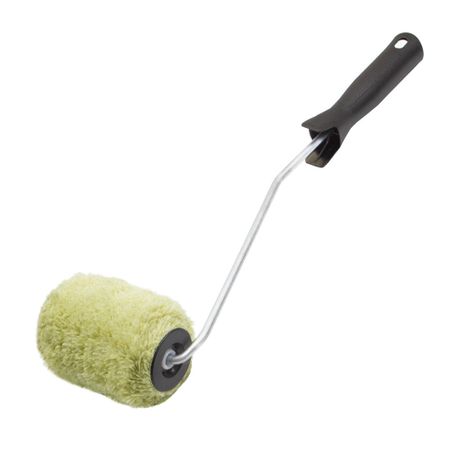 Валик полиакрил 100 мм d42 мм ворс 18 мм для водной основы с ручкой удлиненный Hesler Leipzig