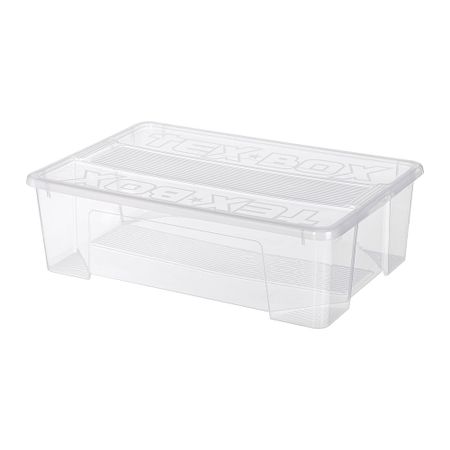 Контейнер для хранения Tex-Box (787201) 570х380х170 мм 28 л с крышкой антонио дамасио странный порядок вещей