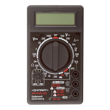 Мультиметр портативный Онлайт (82973)