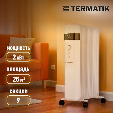 Обогреватель масляный Termatik 2000 Вт 9 секций радиатор масляный timberk tor 21 1507 slx