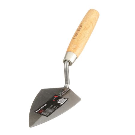 Кельма штукатура Hesler/Wenzo 160 мм с деревянной ручкой