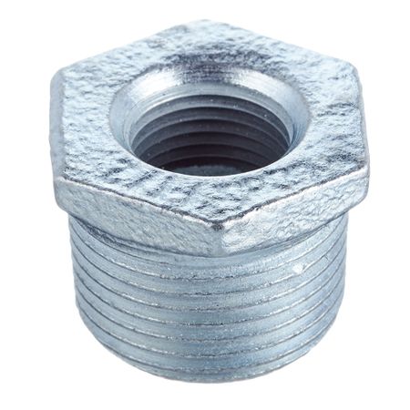 Футорка Gebo Platinum (241-25V) 1 НР(ш) х 1/2 ВР(г) чугунная оцинкованная