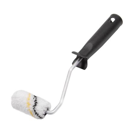 Валик микрофибра 60 мм d15 мм ворс 9 мм для водной основы с ручкой с запасным роликом Hesler Gamburg