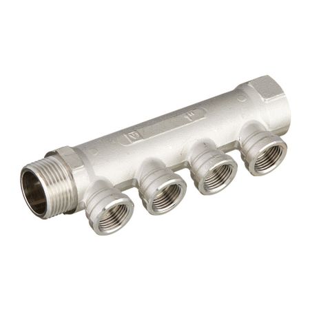 Коллектор Valtec 1 ВР(г) х 4 выхода 1/2 ВР(г) х 1 НР(ш) (VTc.550.N.0604) владимир филиппович борисенко электромеханические системы транспортирующих механизмов монография