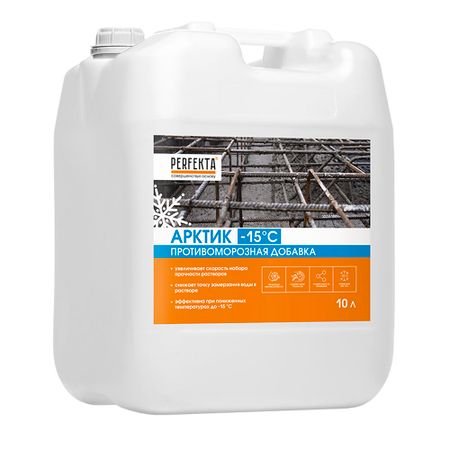 Добавка противоморозная для бетонов и растворов Perfekta Арктик 10 л