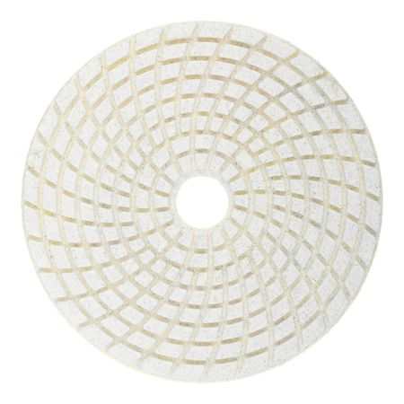 Круг алмазный шлифовальный по камню Hesler гибкий d100 мм P50 для мокрого шлифования (1 шт.)