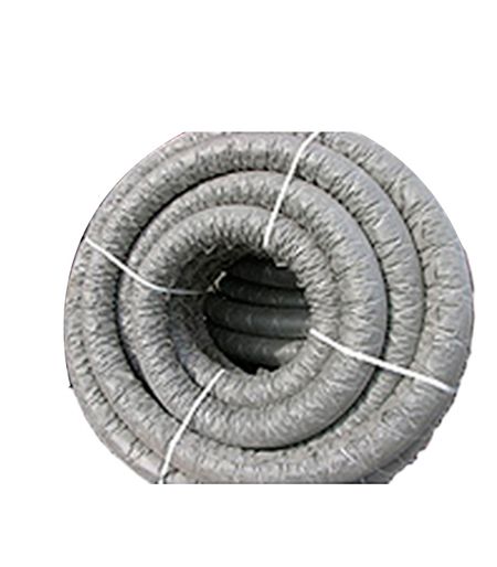 Труба дренажная гофрированная ДГТ-ПНД d160 мм SN4 с перфорацией в фильтре бухта 50 м