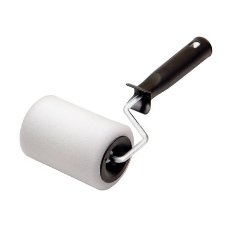 Валик поролон 100 мм d48 мм для водной основы с ручкой Hesler Drezden