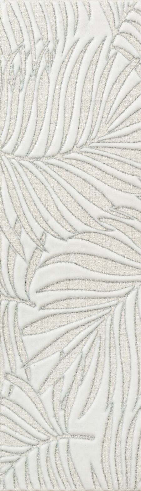 Плитка бордюр Kerama Marazzi Тессуто листья серая 250x77x8 мм искусственные листья эвкалипта ротанг 5 штук