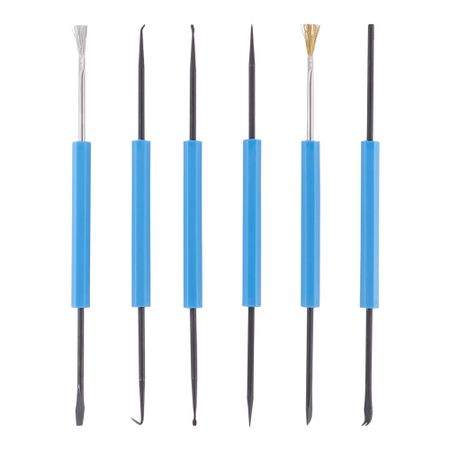 Инструмент монтажный для пайки Rexant в наборе 6 предметов (12-6031)