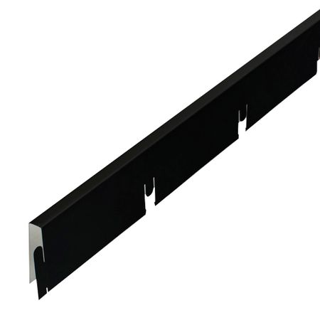 Элемент для потолка грильято 100х100х40х10 мм «мама» 0,6 м черный матовый шарлотта брандиш мюзик холл на гроув лейн