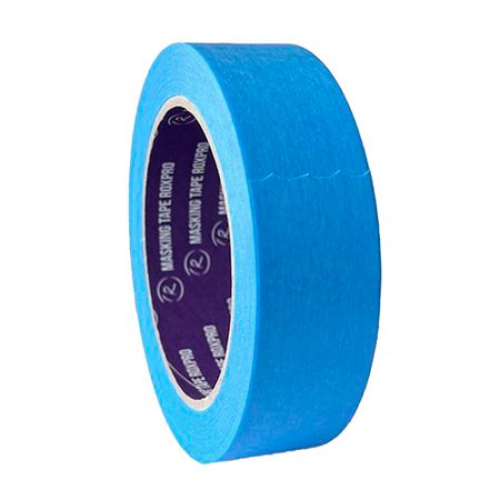 Лента малярная RoxelPro RoxPro 5030 для наружных работ синяя 30 мм 50 м УФ-стойкая (304482)