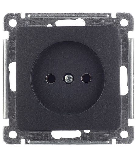 Розетка Hegel Master встраиваемая черная (РС16-401-08)