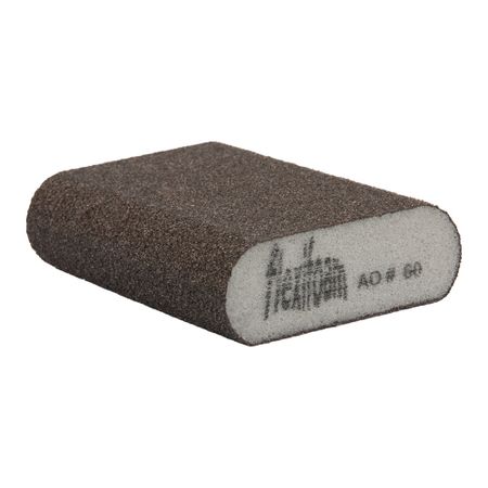 Брусок шлифовальный Flexifoam Round Block 98х69х26мм Р60 влагостойкий скошенный