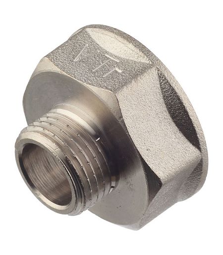 Переходник Valtec 1 ВР(г) х 1/2 НР(ш) латунный (VTr.592.N.0604)