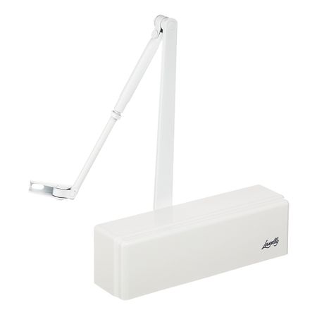 Доводчик дверной Lavelly (80-120 кг) белый рудольф штайнер розенкрейцерство и принцип посвящения средневековые центры мистерий штайнер