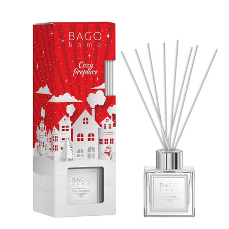 Аромадиффузор с палочками Bago home Вечер у камина 90 мл александр полярный декабрьский вечер