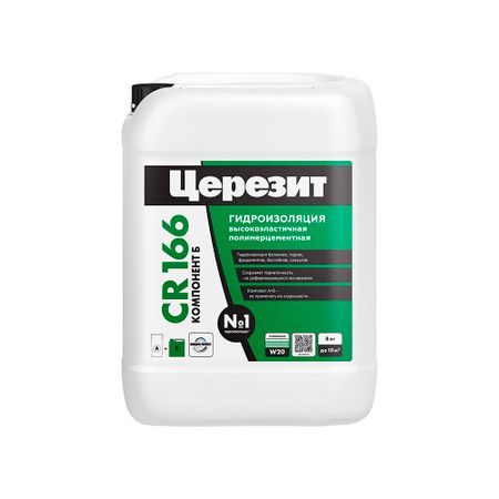 Гидроизоляция цементно-полимерная Церезит CR 166 2К 24 кг+8 кг николай сергеевич соколов расчет и проектирование подпорных сооружений