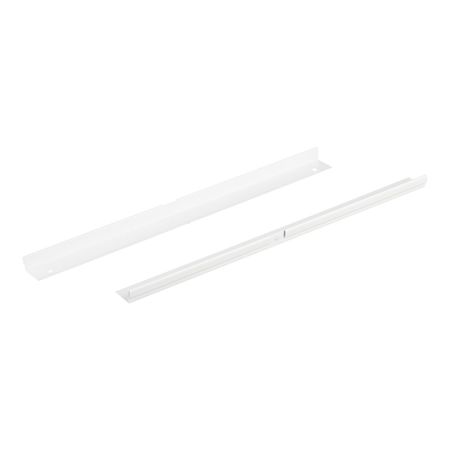 Комплект крепления полки ЛДСП 430 Титан-GS самоклеящиеся прозрачные крючки для полки 20 штук