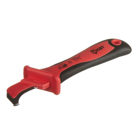 Нож 190 мм 1000 В КВТ НМИ-01А для удаления изоляции (70316) cleqee p5009 10 шт мягкая игла для прокалывания изоляции из пвх неразрушающие тестовые щупы для мультиметра красный