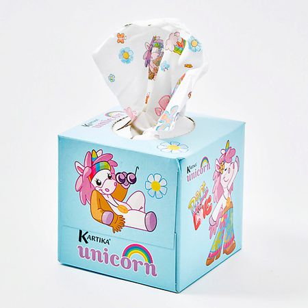 Салфетки для тела KARTIKA Салфетки бумажные косметические с рисунком 