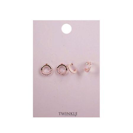 Набор серег TWINKLE Серьги набор Pink