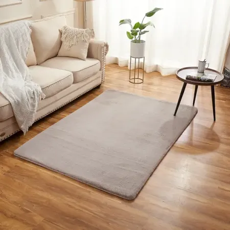 Ковер полиэстер Bingo 120x180 см цвет бежевый пушистый декоративный ковёр alfombra