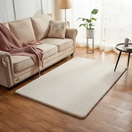Ковер полиэстер Bingo 120x180 см цвет кремовый ytengz keep off белый пушистый ковер