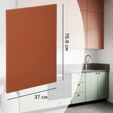 Фальшпанель для кухонного шкафа Тара 37x76.8 см KONSENSA МДФ цвет терракотовый тара эллис загадка ранчо ковингтон 4