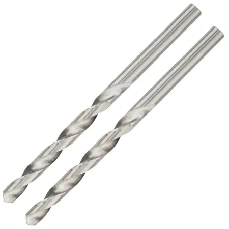 Сверло спиральное по металлу HSS Kranz KR-91-0554 2.5x57 мм, 2 шт.